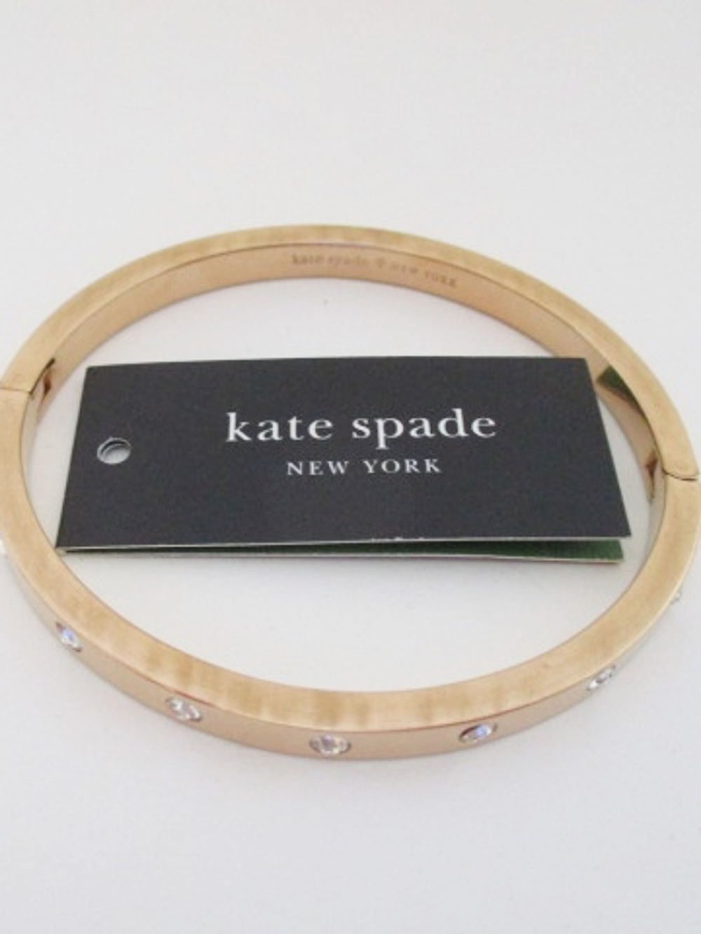 KATE SPADE - Set In Stone Hinged Bangle